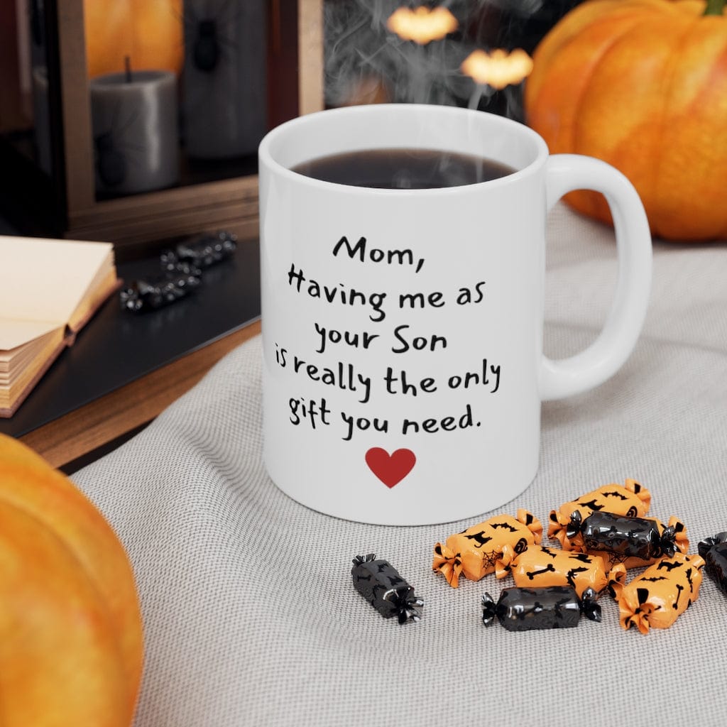 Mom - Son - Ceramic Mug 11oz - PRN02