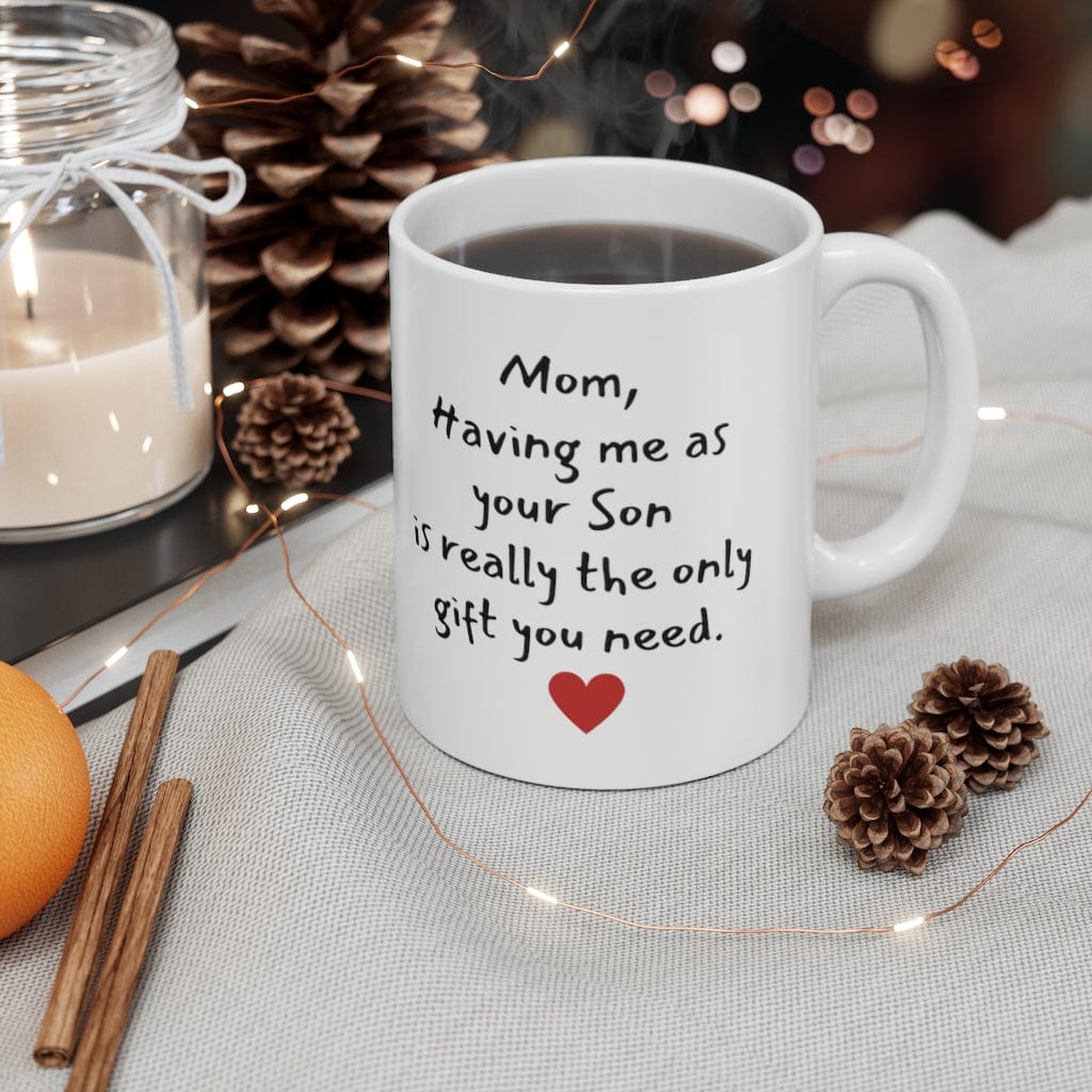 Mom - Son - Ceramic Mug 11oz - PRN02