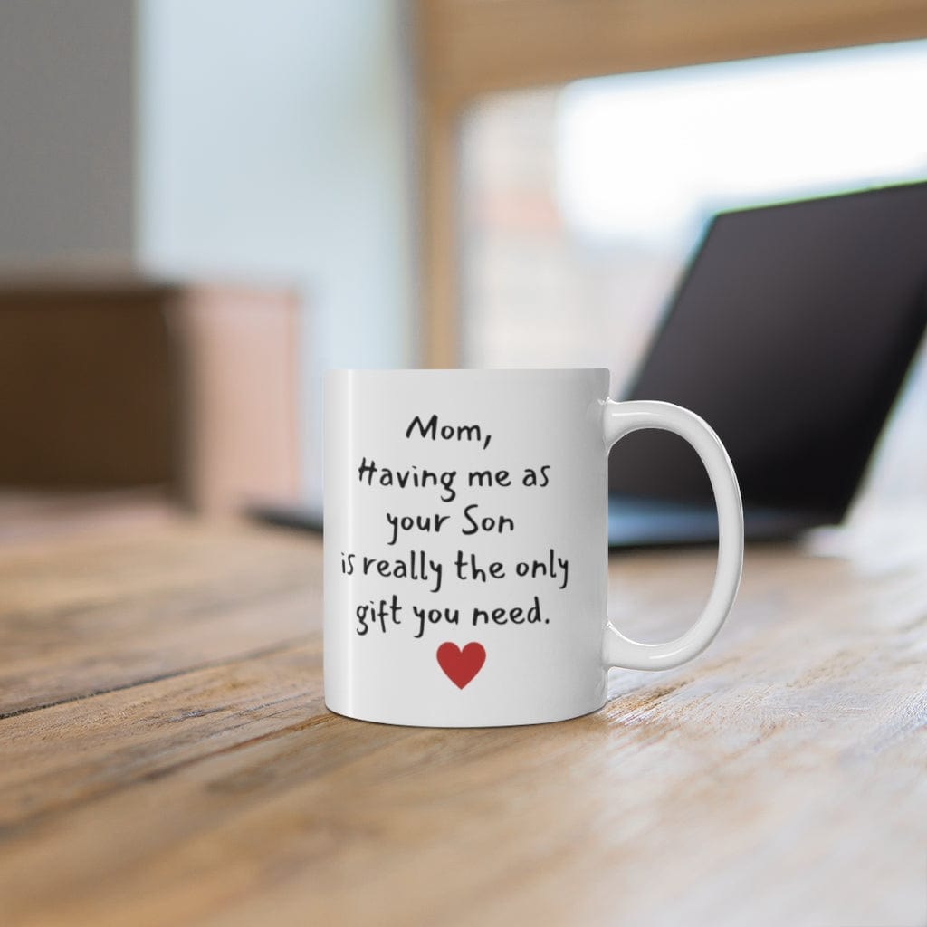 Mom - Son - Ceramic Mug 11oz - PRN02