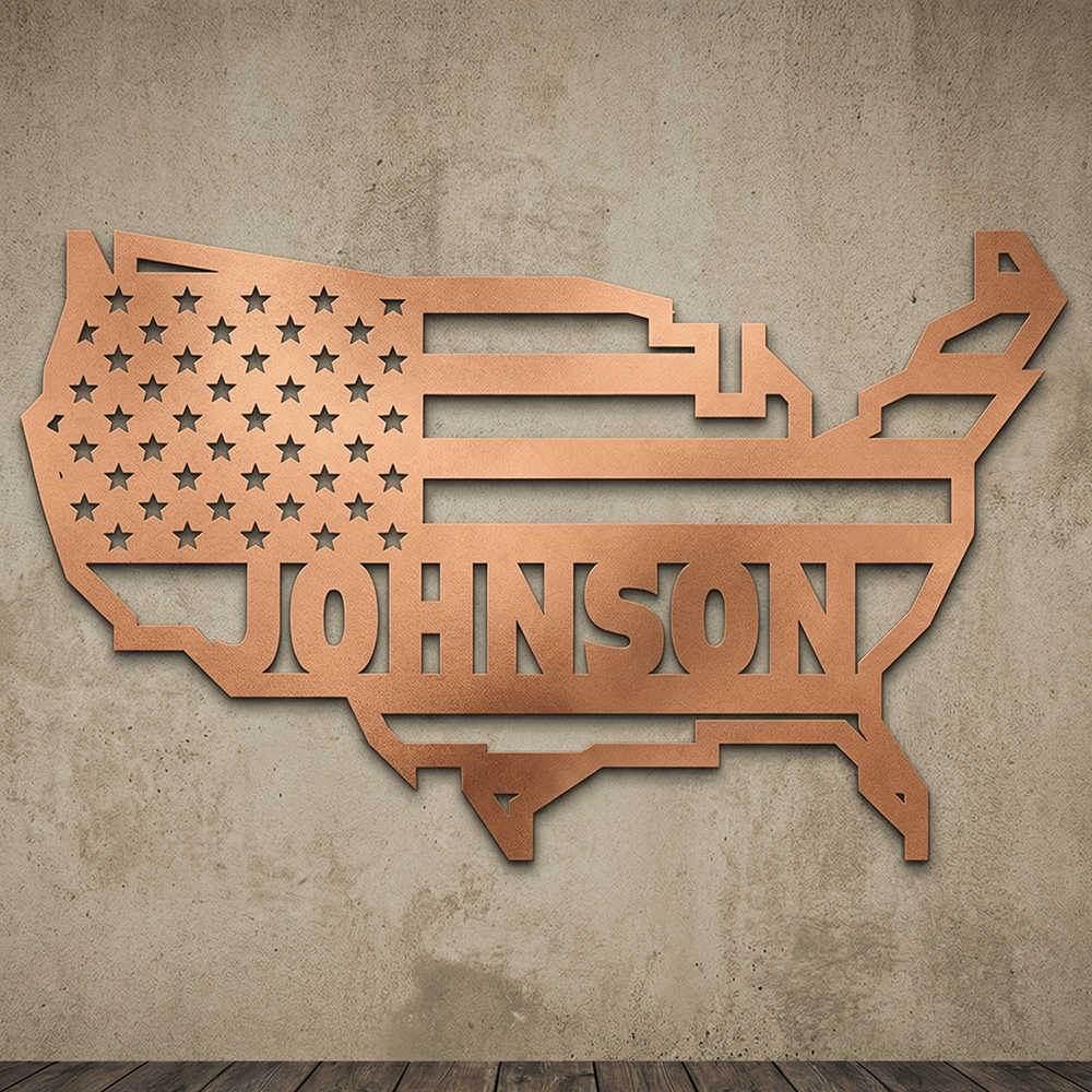 Family of Patriots - Personalized Metal Art