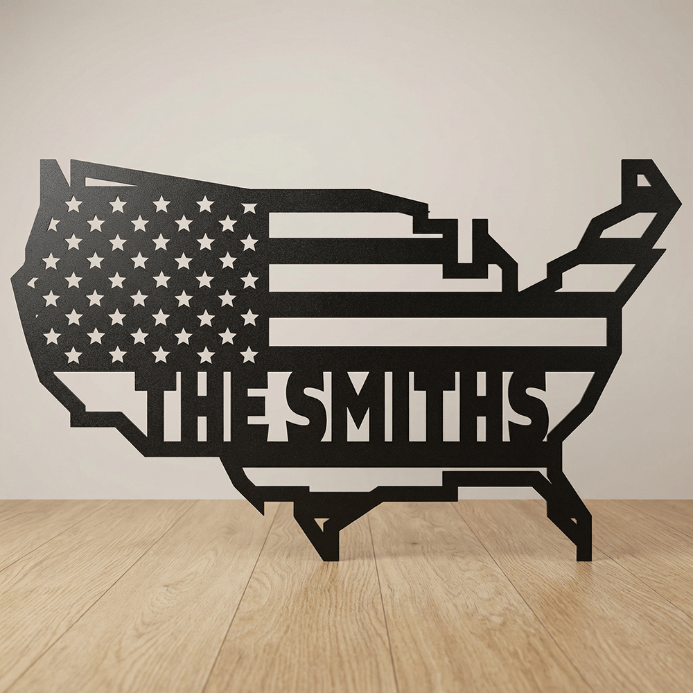 Family of Patriots - Personalized Metal Art