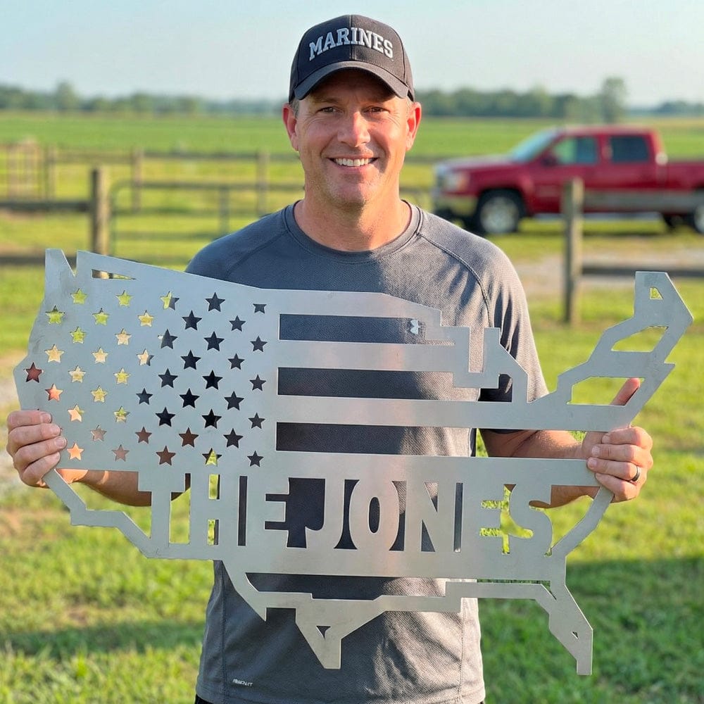 Family of Patriots - Personalized Metal Art