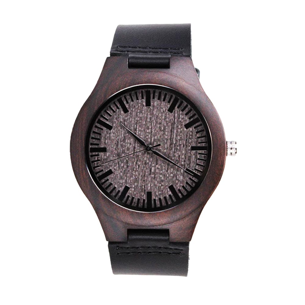 To My Husband - Premium Engraved Wood Watch - SS568H